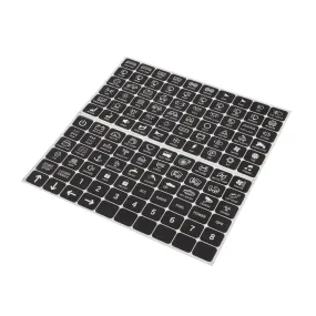 120 Universal Stickers for AC-1200/AR-600/RA80 XL/RB80 XL Switch Panel