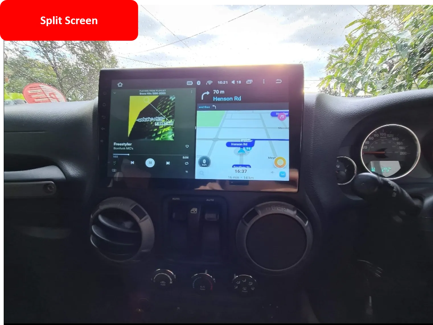 Car Dealz Premium Advanced 4G Data Model 10.2" Android 12.0 For Hyundai Veracruz ix55 2006 - 2015 In Dash Plus OEM Fascia