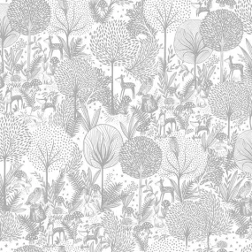 Forest Friends Peel & Stick Wallpaper
