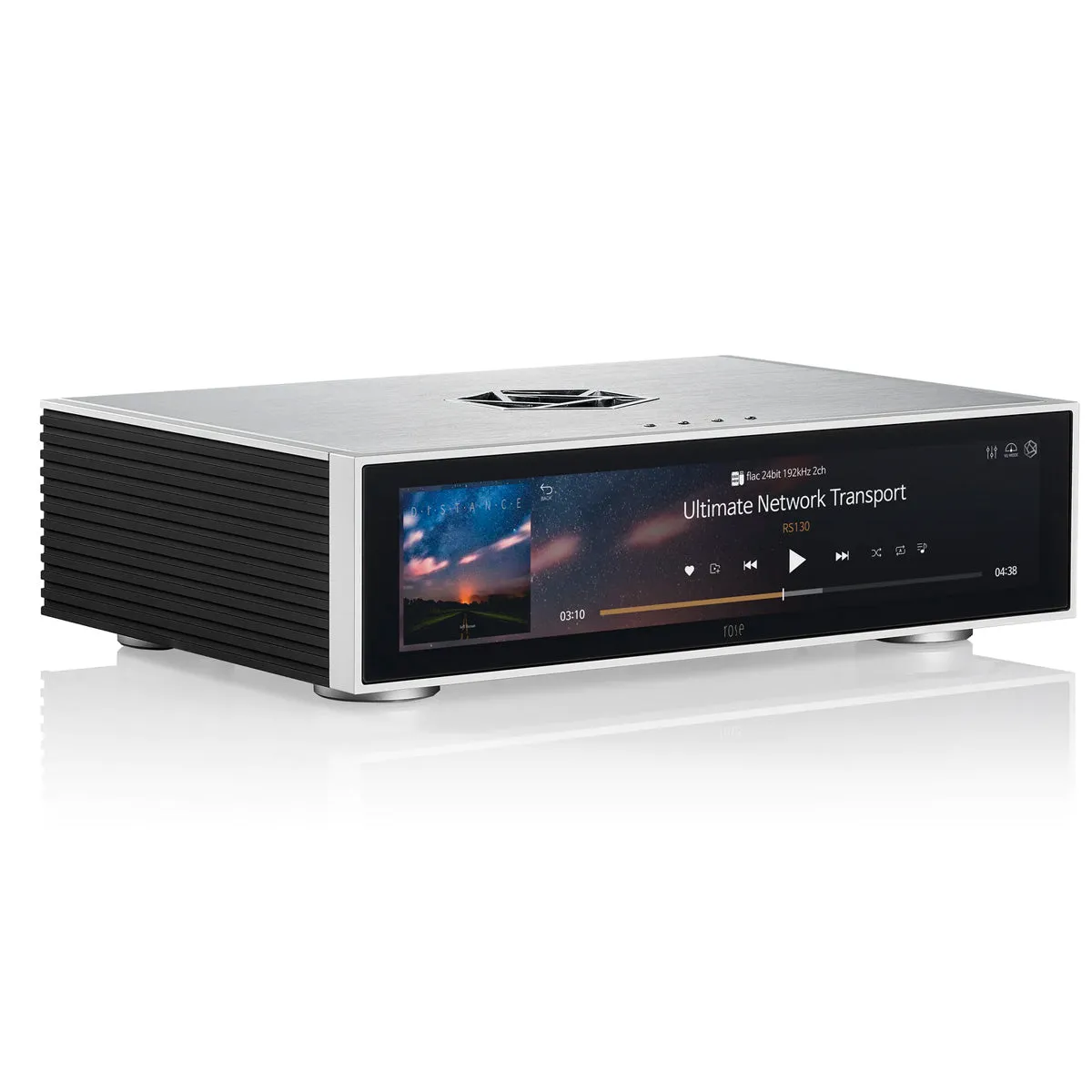 HiFi Rose OPEN BOX RS130 Ultimate Network Transport - Silver - Excellent Condition