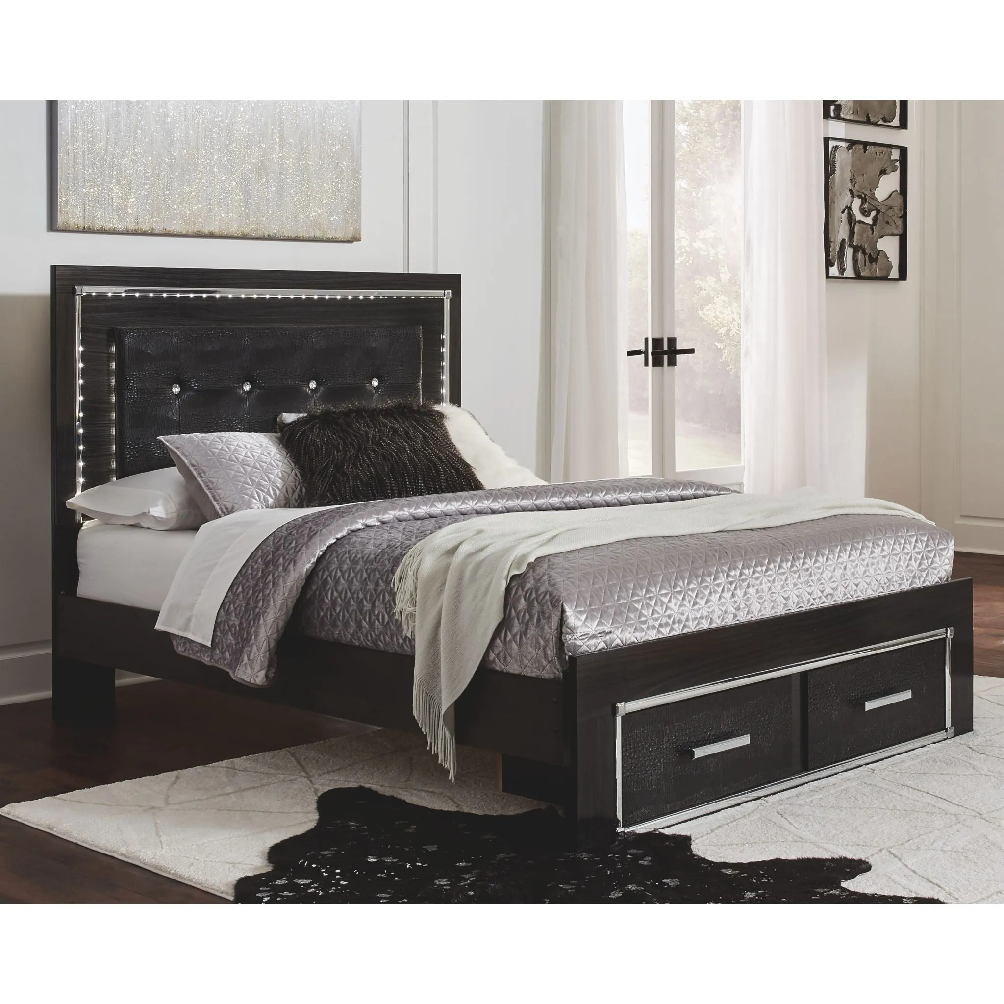 Kaydell 5 Piece Queen Panel Bedroom