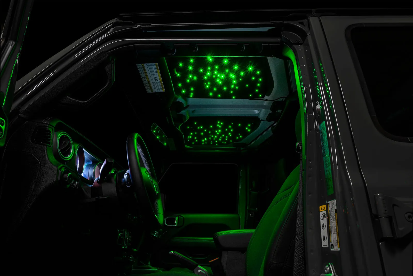 ORACLE Lighting StarLINER ColorSHIFT Fiber Optic Hardtop Headliner-Wrangler JL and Gladiator JT