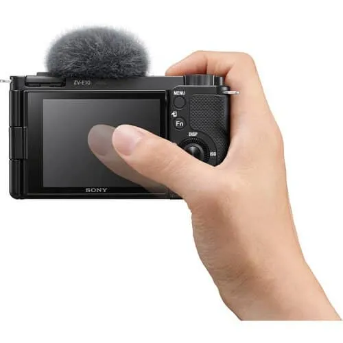 Sony ZV-E10 Mirrorless Camera (Body Only, Black)